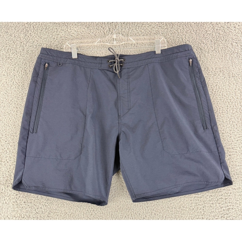 Roark Layover Trail 3.0 Shorts Mens 40 Navy Hybrid Stretch Travel‎ RS310
